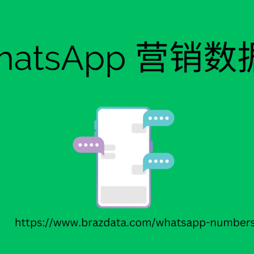 WhatsApp 营销数据库